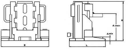 Hydraulický strojní zvedák se zvedací patkou, typ YAP Hydraulický strojní zvedák se zvedací patkou, typ YAP